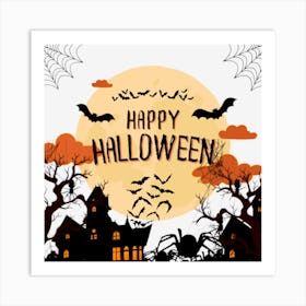 Happy Halloween Art Print