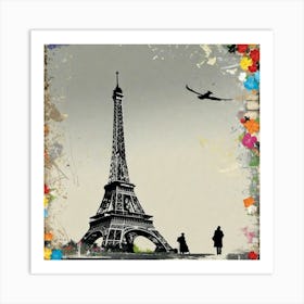 Paris Eiffel Tower 22 Art Print