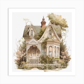 Victorian House 4 Art Print