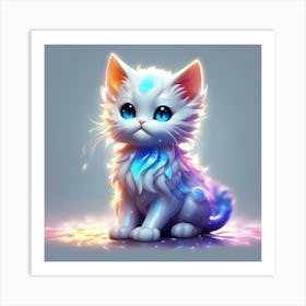 Cute Kitten 10 Art Print