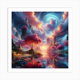 Dreamscape 1 Art Print