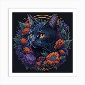 Cat11 Art Print