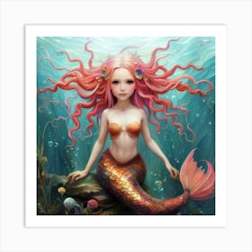 Mermaid 13 Art Print