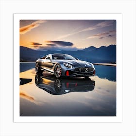 Mercedes Amg Gt 1 Art Print