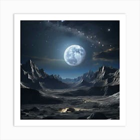 Full Moon 1 Art Print