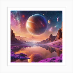 Space Nebula  Art Print