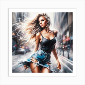 Sexy Girl 6 Art Print