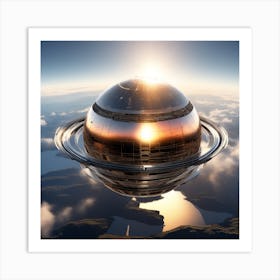 Spaceship 86 Art Print