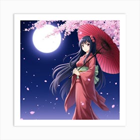 Sakura Blossom Art Print