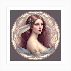 Elisabeth ai art Art Print