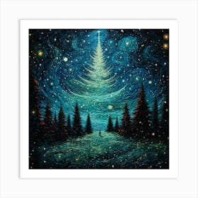 Like Christmas Tree Art Print