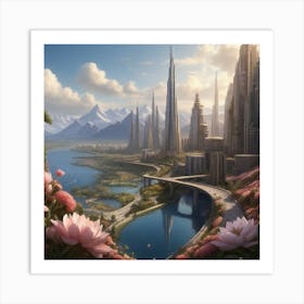 Cityscape Art Print