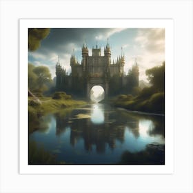 Fantasy Castle 3 Art Print