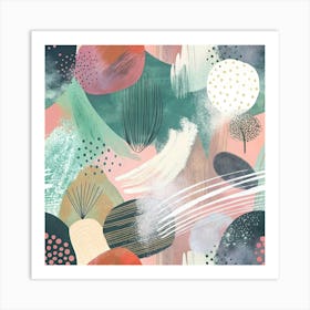 Abstract Painting 144 Art Print