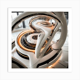 Futuristic Architecture 8 Art Print