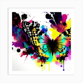 Colorful Butterfly 114 Art Print