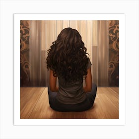 Portrait Of A Woman 47 Art Print