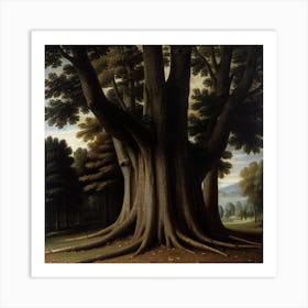 Tree In The Forest 1 Art Print