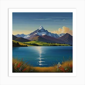 New Zealand Art Print