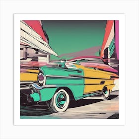 Chevrolet Convertible Art Print