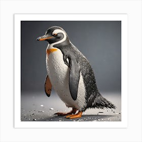 King Penguin Art Print