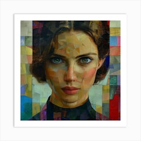 Portrait Of A Woman 8 Art Print