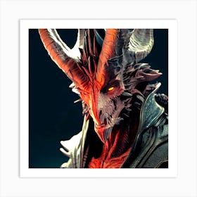 King Belial Art Print