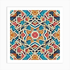 Islamic Pattern 1 Art Print