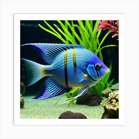 Angel Fish Art Print