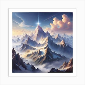 Mountain Landscape 20 Art Print