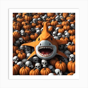 Id Punpkin Shar Art Print