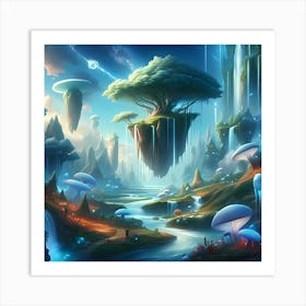 Fantasy, Fantasy Art, Fantasy Painting Art Print