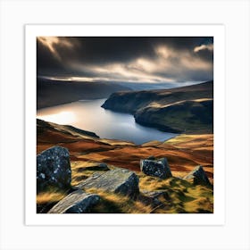 Loch Ryan Art Print