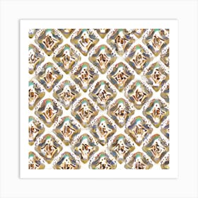 Abstract Pattern 1 Art Print