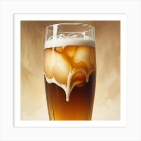 Iced Coffee Art Print