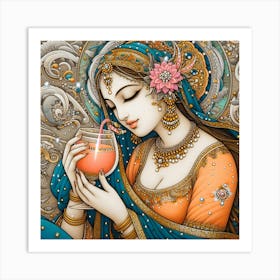 Exotic Beauty Artwork 70 Art Print