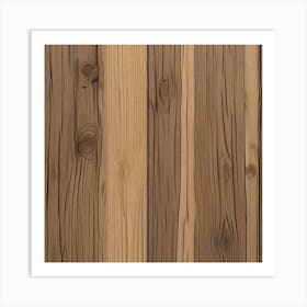 Wooden Planks 8 Art Print
