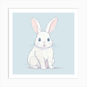 Cute Bunny 1 Art Print