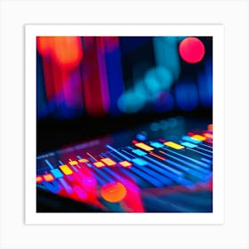 Stock Market Graph 1 Art Print