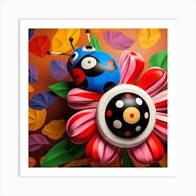 Ladybug 3 Art Print