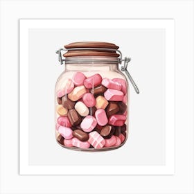 Candy Jar 20 Art Print