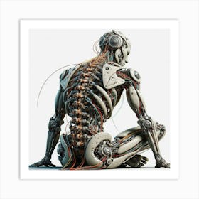 Humanoid Robot 3 Art Print