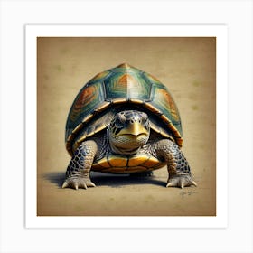 Tortoise 2 Art Print