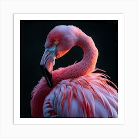 Flamingo 74 Art Print