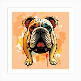 Bulldog 1 Art Print