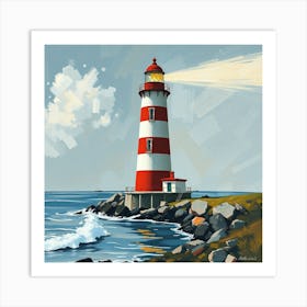 Lighthouse 39 Art Print