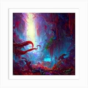 Chaos And Courage Art Print