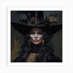 Witches Hat 3 Art Print