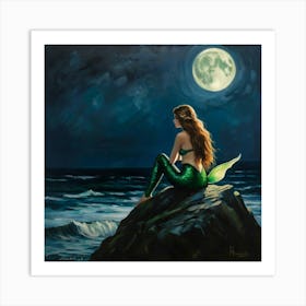 Little Mermaid Art Print