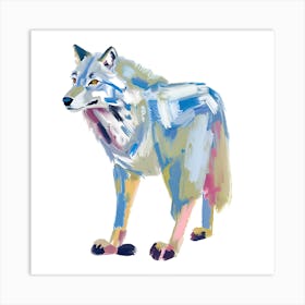 Arctic Wolf 04 Art Print